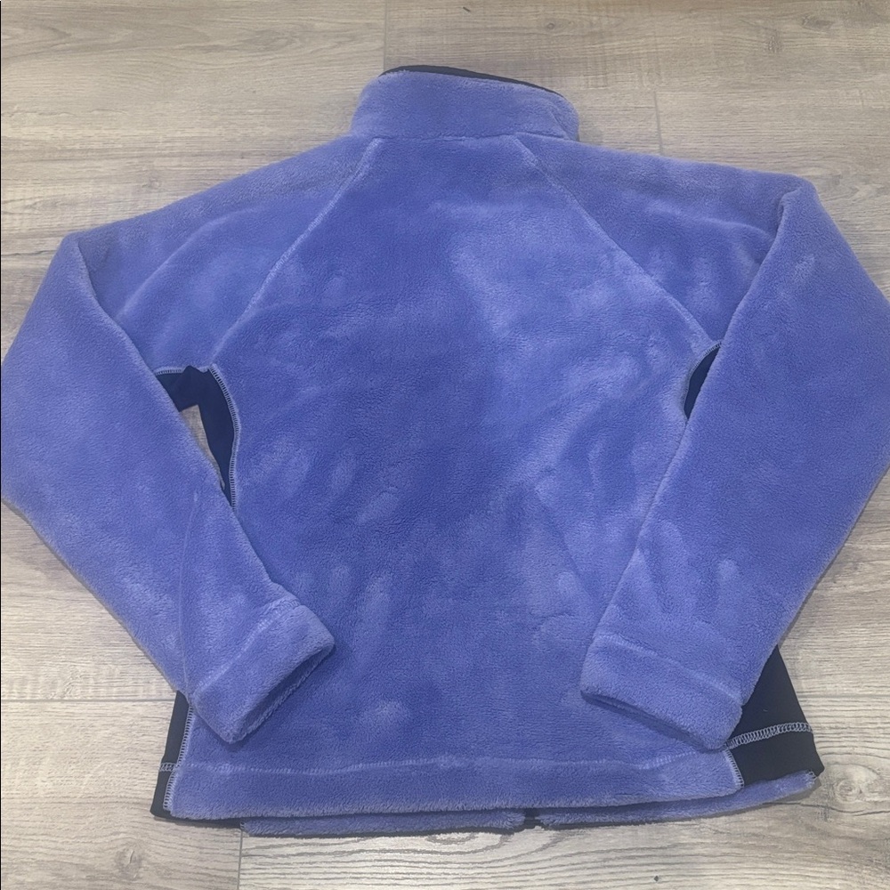 Columbia Vibrant Blue Fleece Jacket youth 14/16 - Picture 6 of 6